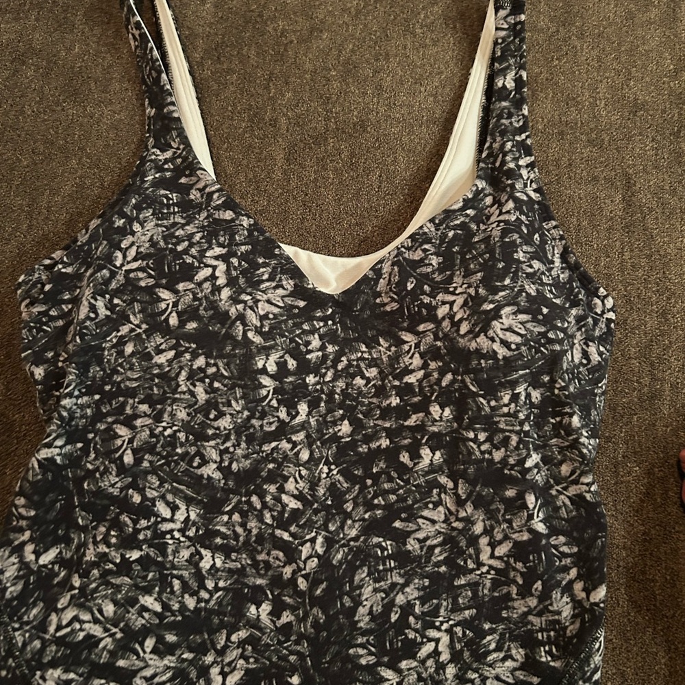 Lululemon Athletica Black and White Camisole